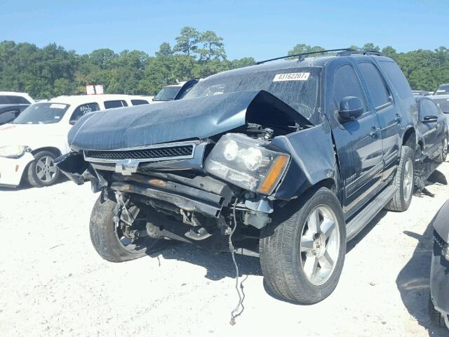 1GNFC23049R279171 - 2009 CHEVROLET TAHOE BLUE photo 2