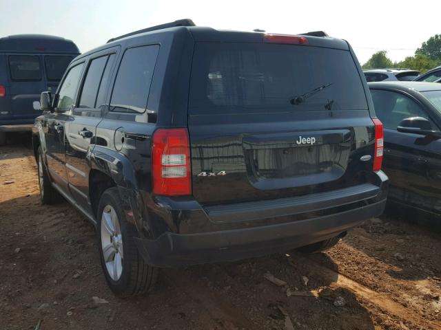 1C4NJRFB5DD248291 - 2013 JEEP PATRIOT LA BLACK photo 3