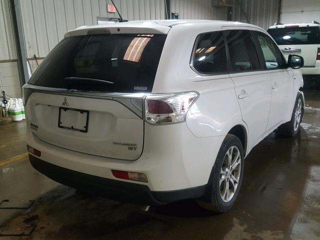 JA4JZ4AX8EZ005196 - 2014 MITSUBISHI OUTLANDER WHITE photo 4