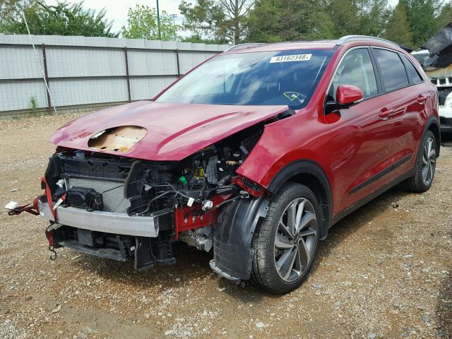 KNDCE3LC4H5090404 - 2017 KIA NIRO EX TO RED photo 2