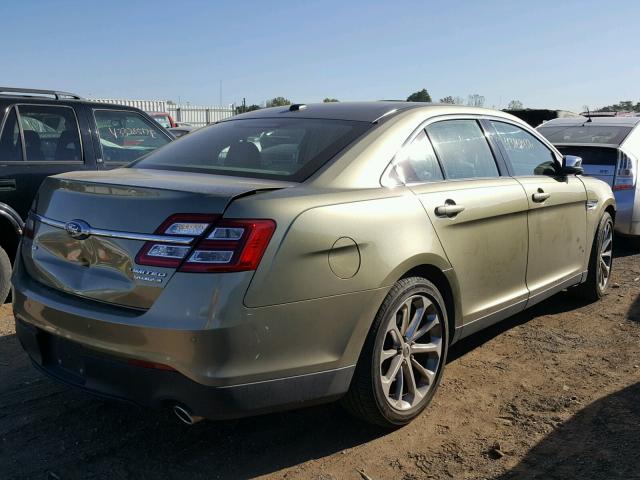 1FAHP2F85DG194809 - 2013 FORD TAURUS GREEN photo 4