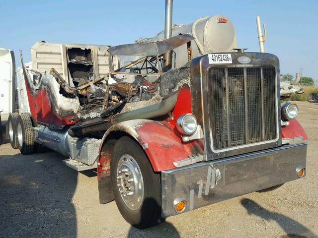 1XP5D89X8SD369303 - 1995 PETERBILT 379 RED photo 1