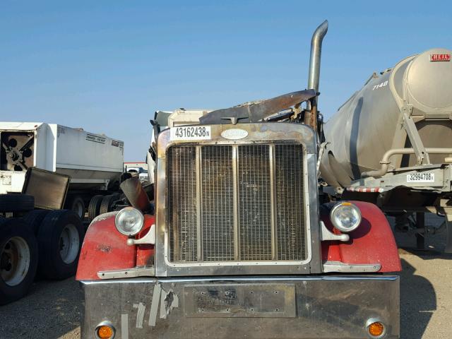 1XP5D89X8SD369303 - 1995 PETERBILT 379 RED photo 8