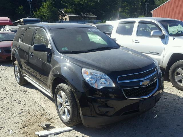 2GNFLCEK1C6276008 - 2012 CHEVROLET EQUINOX LS BLACK photo 1