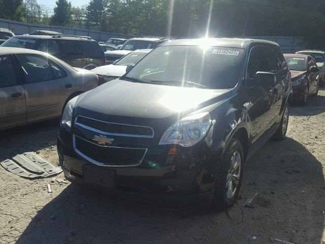 2GNFLCEK1C6276008 - 2012 CHEVROLET EQUINOX LS BLACK photo 2