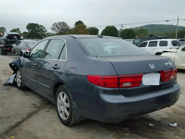 1HGCM665X5A016474 - 2005 HONDA ACCORD GRAY photo 3