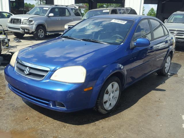 KL5JD56Z87K583837 - 2007 SUZUKI FORENZA BA BLUE photo 2