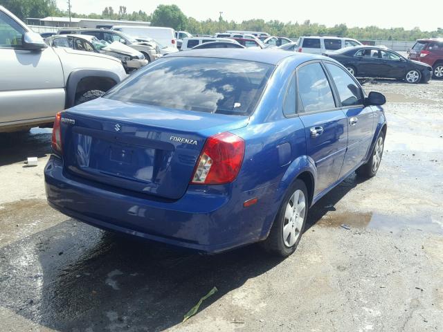 KL5JD56Z87K583837 - 2007 SUZUKI FORENZA BA BLUE photo 4