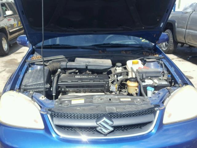 KL5JD56Z87K583837 - 2007 SUZUKI FORENZA BA BLUE photo 7