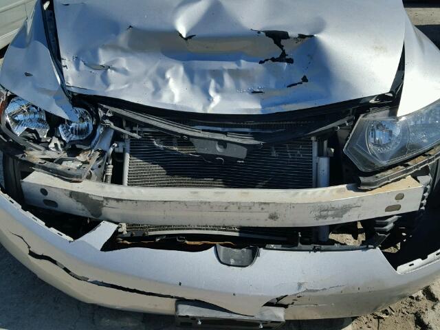 2HGFG12876H515484 - 2006 HONDA CIVIC EX SILVER photo 7