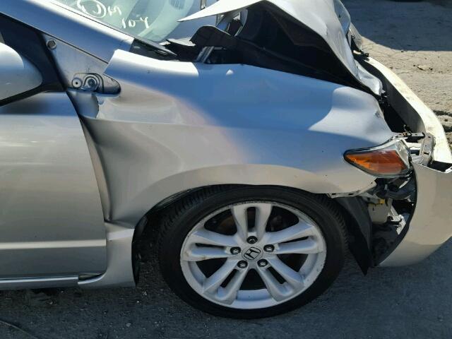 2HGFG12876H515484 - 2006 HONDA CIVIC EX 银色 照片 9