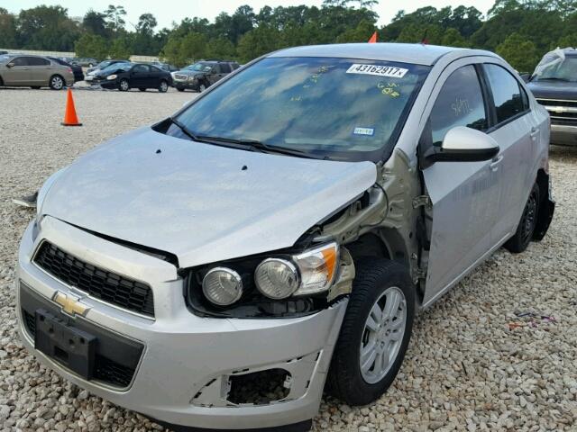 1G1JA5SHXC4197492 - 2012 CHEVROLET SONIC LS 银色 照片 2
