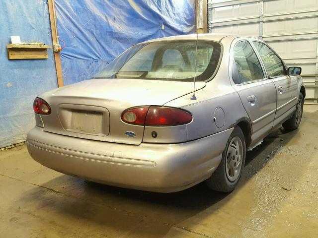 1FALP6530VK137567 - 1997 FORD CONTOUR BA BEIGE photo 4