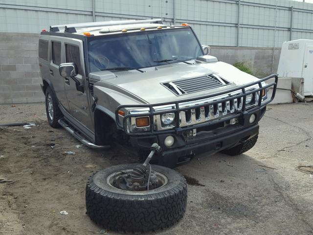 5GRGN23U85H123692 - 2005 HUMMER H2 TAN photo 1