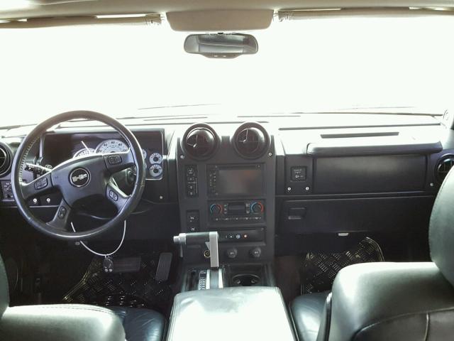 5GRGN23U85H123692 - 2005 HUMMER H2 Qəhvəyi foto 9
