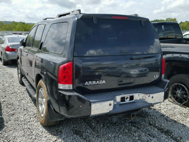 5N1AA08BX6N738273 - 2006 NISSAN ARMADA SE GRAY photo 3