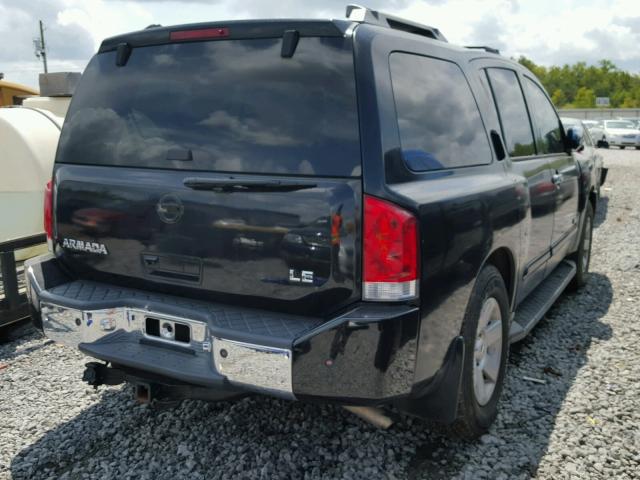 5N1AA08BX6N738273 - 2006 NISSAN ARMADA SE GRAY photo 4