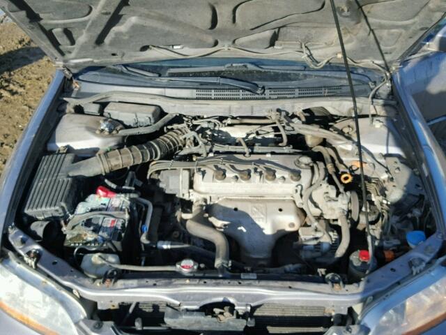 1HGCG5668YA816561 - 2000 HONDA ACCORD EX GRAY photo 7