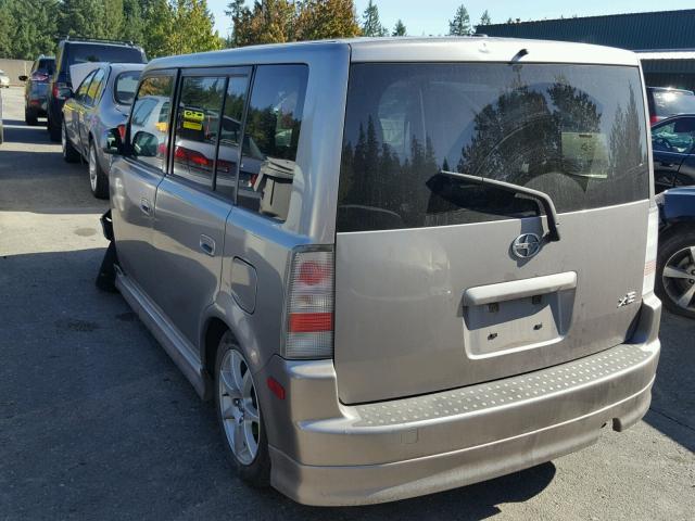 JTLKT334164063839 - 2006 TOYOTA SCION XB 银色 照片 3