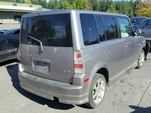 JTLKT334164063839 - 2006 TOYOTA SCION XB 银色 照片 4