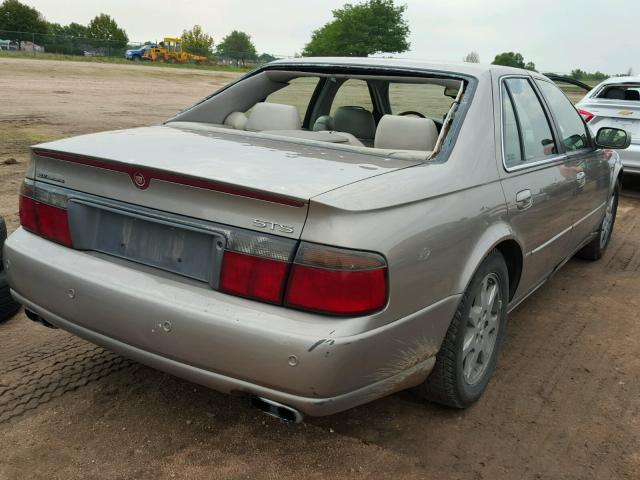 1G6KY54932U113317 - 2002 CADILLAC SEVILLE ST TAN photo 4