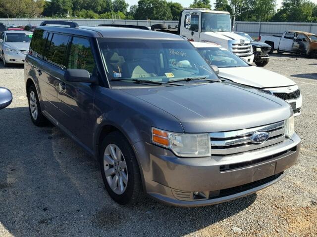 2FMDK51C49BA70612 - 2009 FORD FLEX SE GRAY photo 1