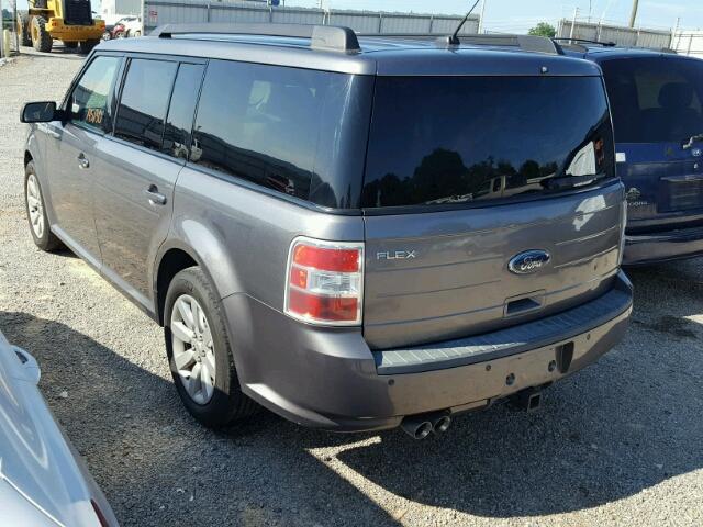 2FMDK51C49BA70612 - 2009 FORD FLEX SE GRAY photo 3