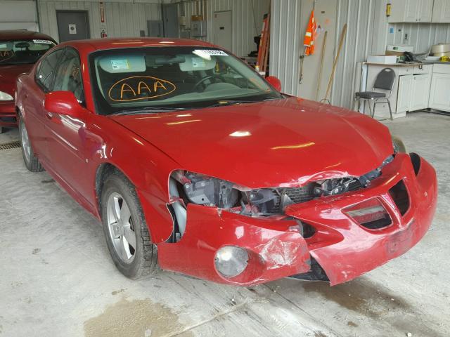 2G2WP552881123143 - 2008 PONTIAC GRAND PRIX RED photo 1