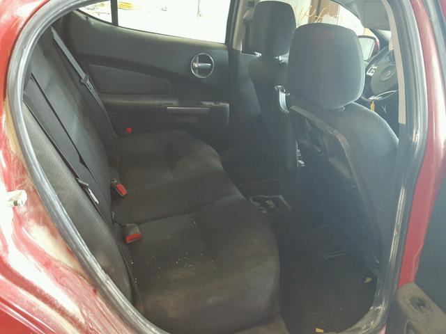 2G2WP552881123143 - 2008 PONTIAC GRAND PRIX RED photo 6