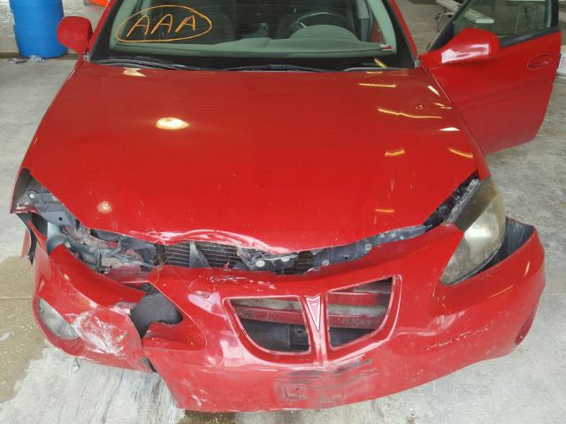 2G2WP552881123143 - 2008 PONTIAC GRAND PRIX RED photo 7