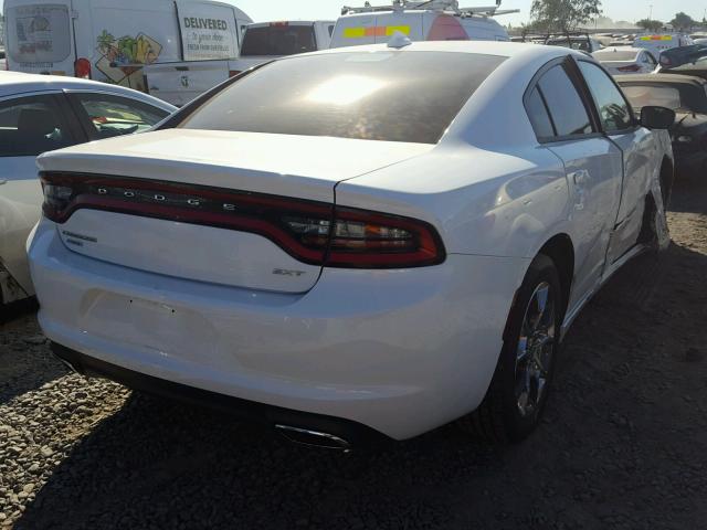 2C3CDXJG6GH341161 - 2016 DODGE CHARGER SX WHITE photo 4