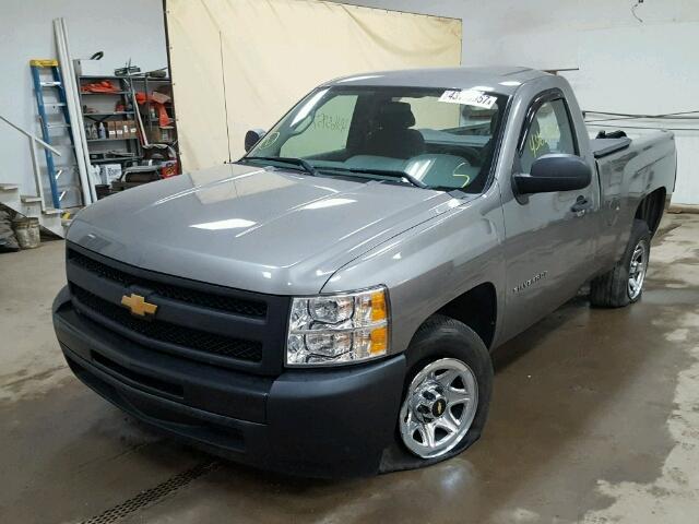 1GCNCPEXXDZ281589 - 2013 CHEVROLET SILVERADO GRAY photo 2