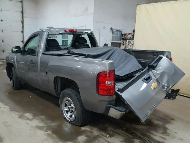 1GCNCPEXXDZ281589 - 2013 CHEVROLET SILVERADO GRAY photo 3