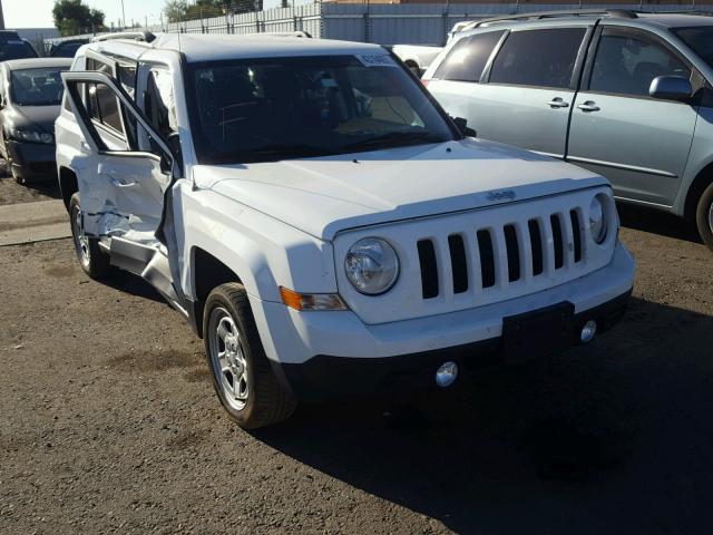 1C4NJPBA3ED881830 - 2014 JEEP PATRIOT WHITE photo 1