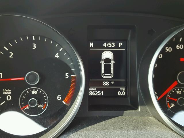 WVWDM7AJ3BW151081 - 2011 VOLKSWAGEN GOLF SILVER photo 8