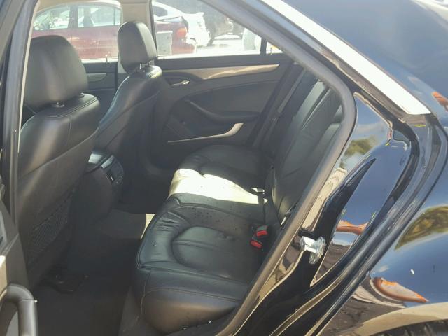 1G6DJ5EV0A0109059 - 2010 CADILLAC CTS PERFOR أسود صورة 6