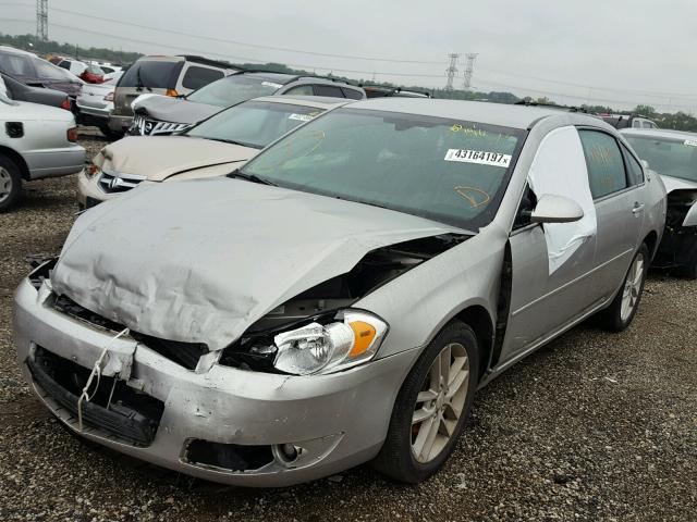 2G1WU583X89205393 - 2008 CHEVROLET IMPALA LTZ SILVER photo 2