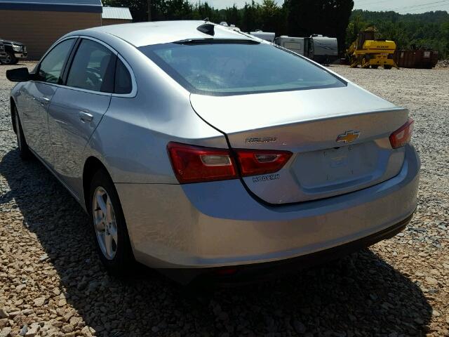 1G1ZB5ST1GF358455 - 2016 CHEVROLET MALIBU LS ვერცხლისფერი ფოტო 3