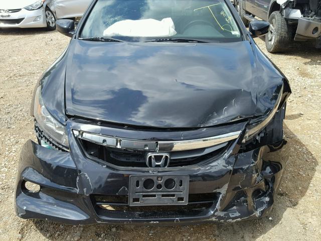 1HGCS2A88CA004823 - 2012 HONDA ACCORD EXL BLACK photo 9