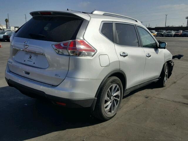 5N1AT2MT3GC799692 - 2016 NISSAN ROGUE S SILVER photo 4