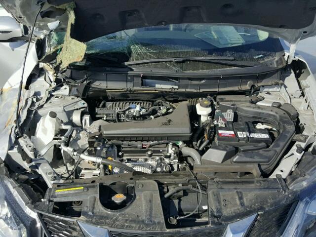 5N1AT2MT3GC799692 - 2016 NISSAN ROGUE S SILVER photo 7