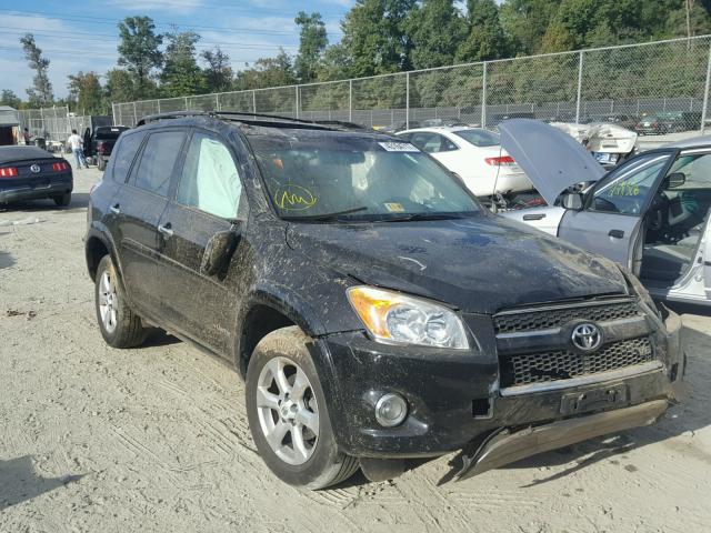 2T3YK4DV2AW005384 - 2010 TOYOTA RAV4 BLACK photo 1