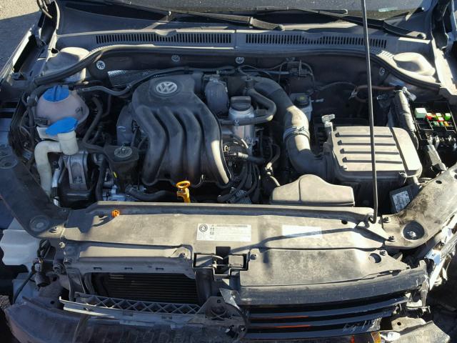 3VW2K7AJ0DM233248 - 2013 VOLKSWAGEN JETTA BASE CHARCOAL photo 7