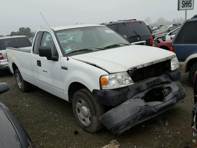 1FTRF122X7KD11590 - 2007 FORD F150 WHITE photo 1