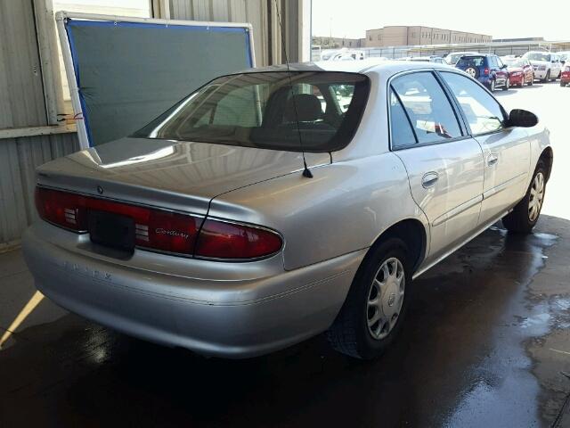 2G4WS52J941288520 - 2004 BUICK CENTURY SILVER photo 4