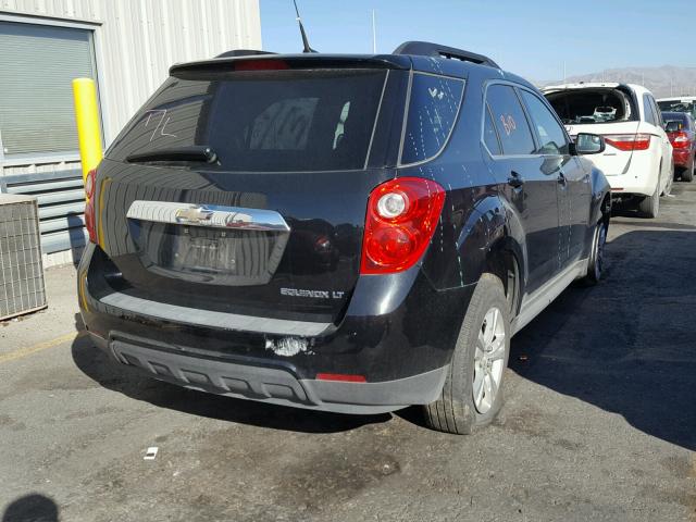 2GNALDEK9D6104651 - 2013 CHEVROLET EQUINOX LT BLACK photo 4