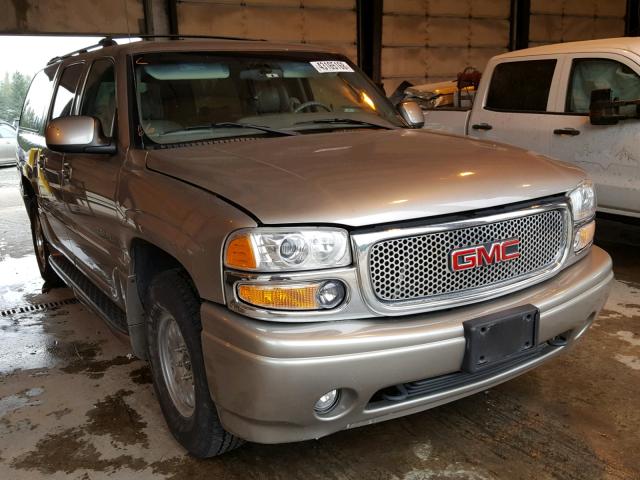 1GKFK66U01J174443 - 2001 GMC DENALI XL TAN photo 1