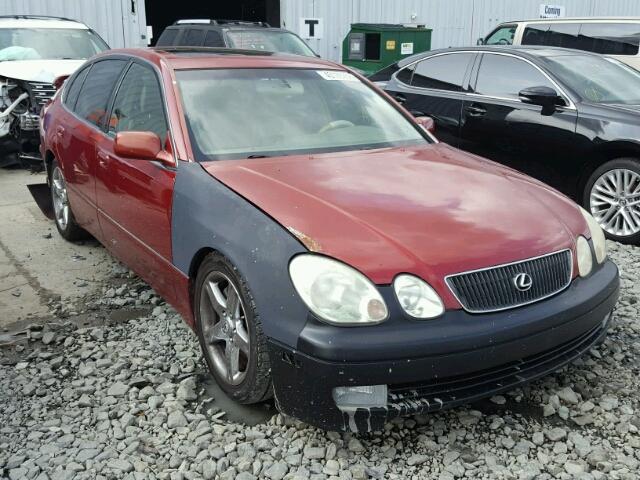 JT8BH68X6W0009833 - 1998 LEXUS GS 400 RED photo 1