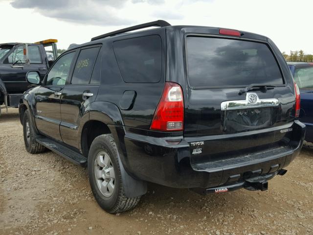 JTEBU14R180131537 - 2008 TOYOTA 4RUNNER SR BLACK photo 3