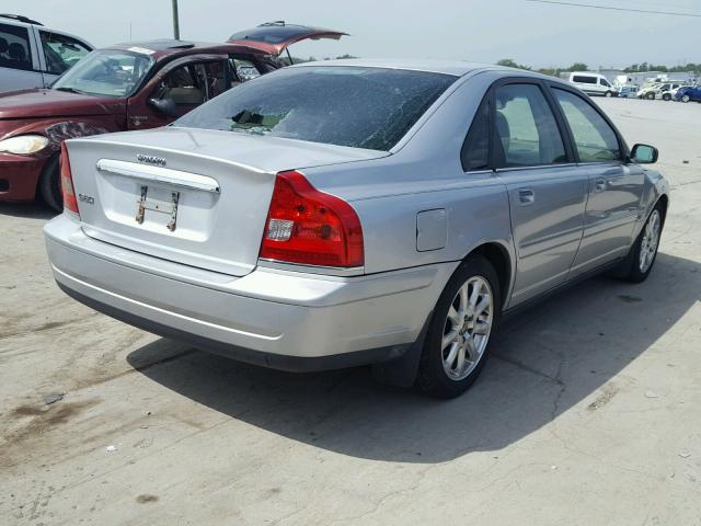 YV1TS592X51395535 - 2005 VOLVO S80 2.5T SILVER photo 4